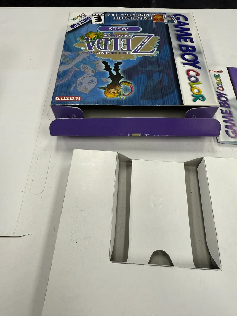 The Legend of Zelda Oracle of Ages - Nintendo Game Boy Color