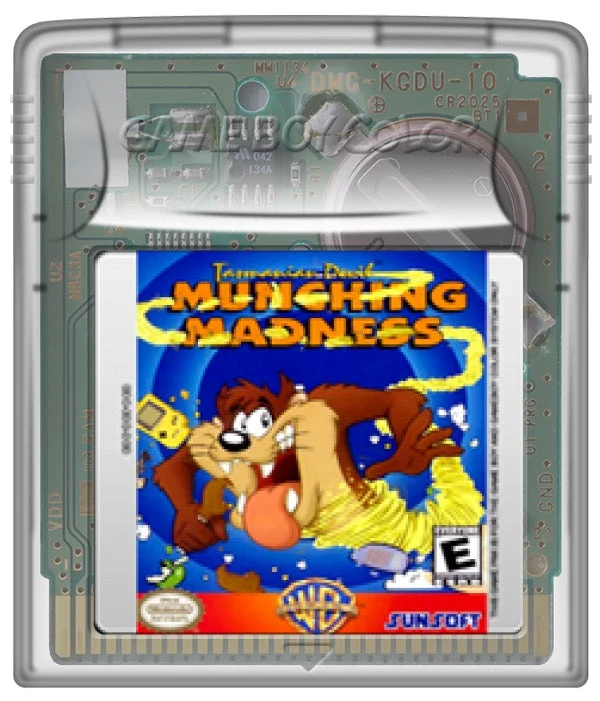 Tazmanian Devil Munching Madness - Nintendo Game Boy Color