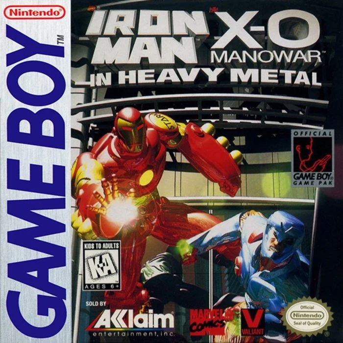 Iron Man X-O Manowar in Heavy Metal - Nintendo Game Boy