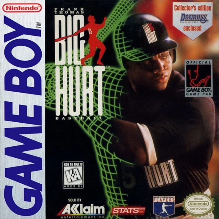 Frank Thomas Big Hurt Baseball - Nintendo Game Boy