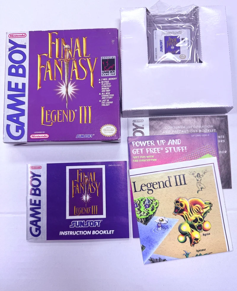 Final Fantasy Legend III (3) - Nintendo Game Boy