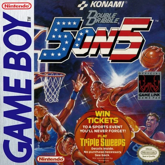 Double Dribble 5 on 5 - Nintendo Game Boy