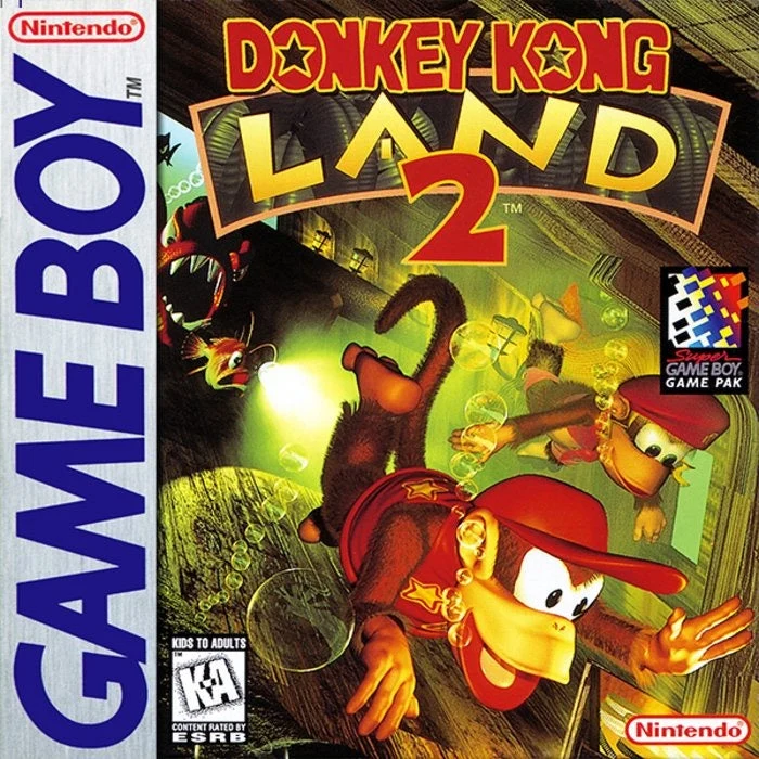 Donkey Kong Land 2 - Nintendo Game Boy