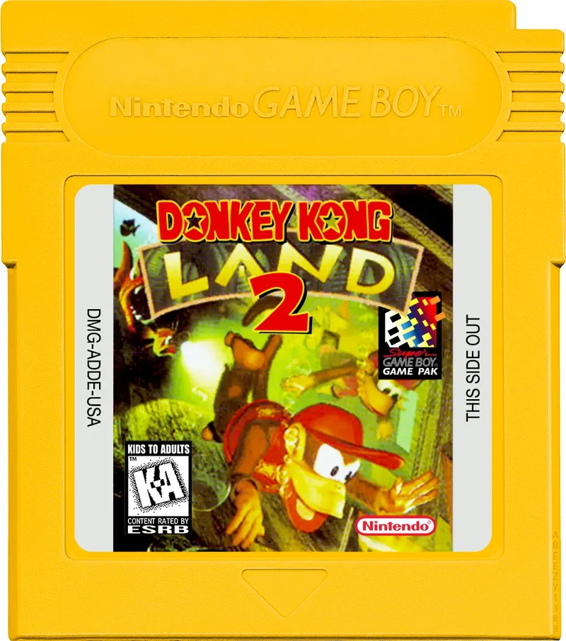 Donkey Kong Land 2 - Nintendo Game Boy