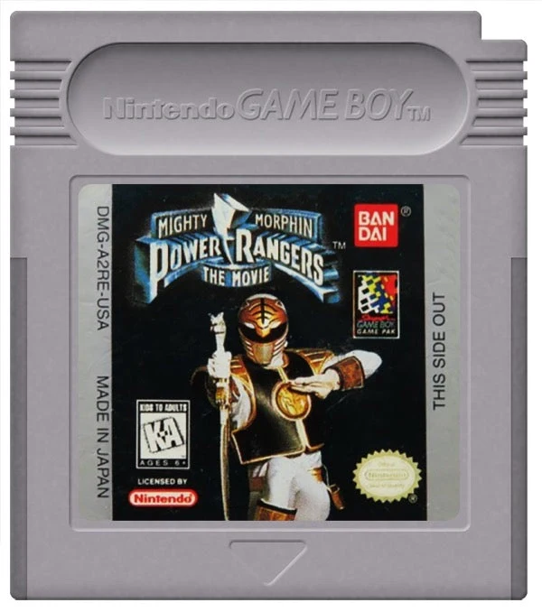 Mighty Morphin Power Rangers The Movie - Nintendo Game Boy