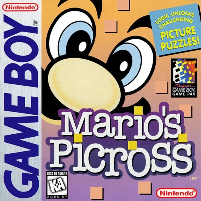 Mario's Picross - Nintendo Game Boy
