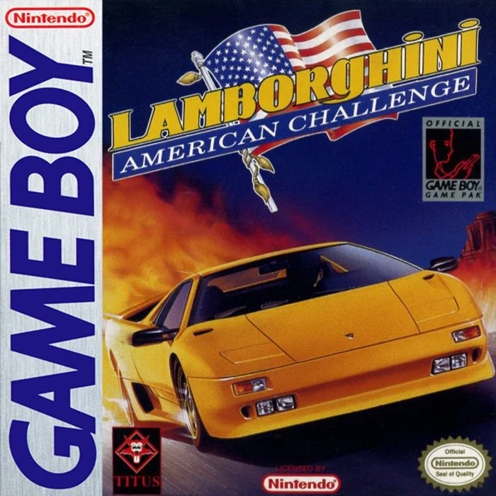 Lamborghini American Challenge - Nintendo Game Boy