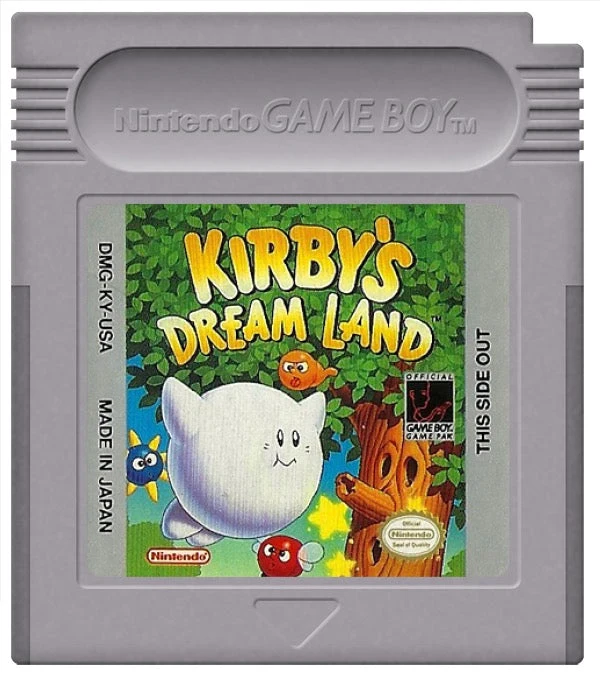 Kirby's Dream Land - Nintendo Game Boy