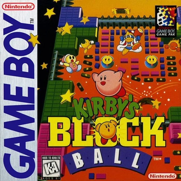 Kirby's Block Ball - Nintendo Game Boy