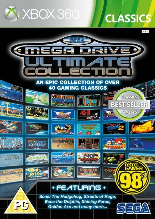 Sega Mega Drive Ultimate Collection – Xbox 360 Retro Compilation Game