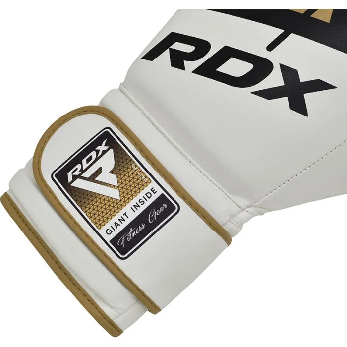 Boxing gloves RDX F7 BGR-F7GL-10oz, gold/white, 10 oz