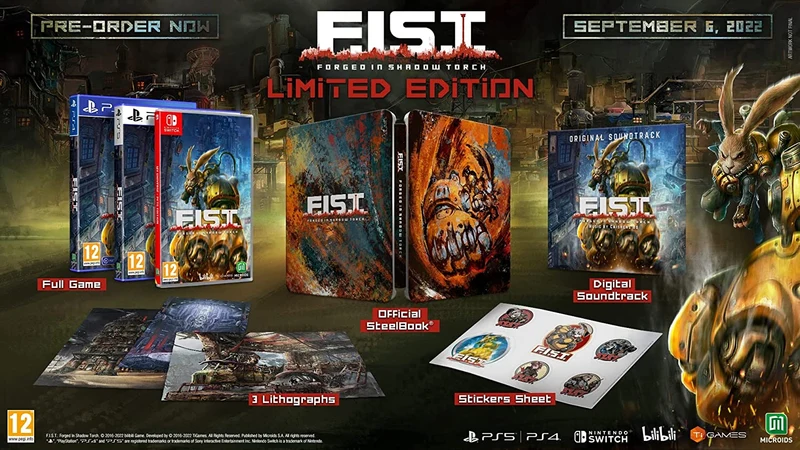 F.I.S.T Forged in Shadow Torch LIMITED EDITION Nintendo Switch