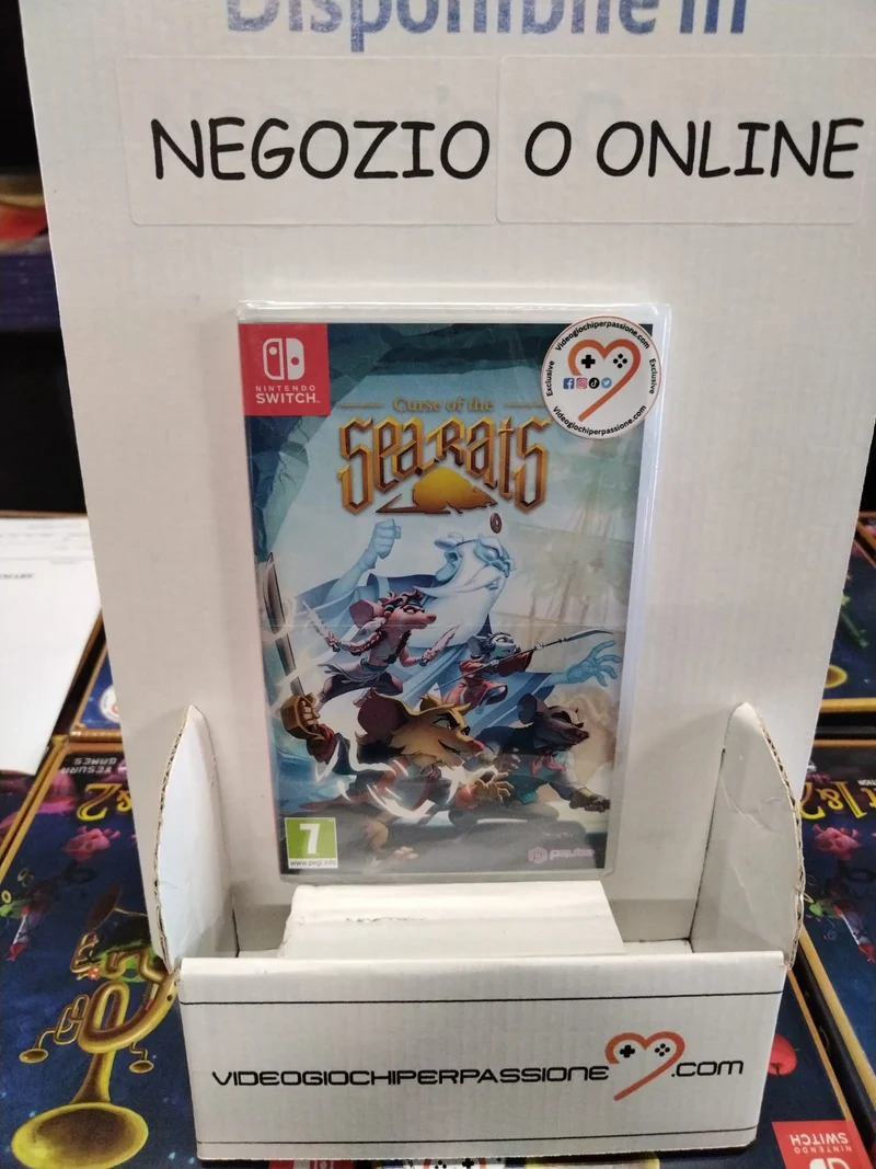 Curse of the Sea Rats Nintendo Switch Edizione Euroepa