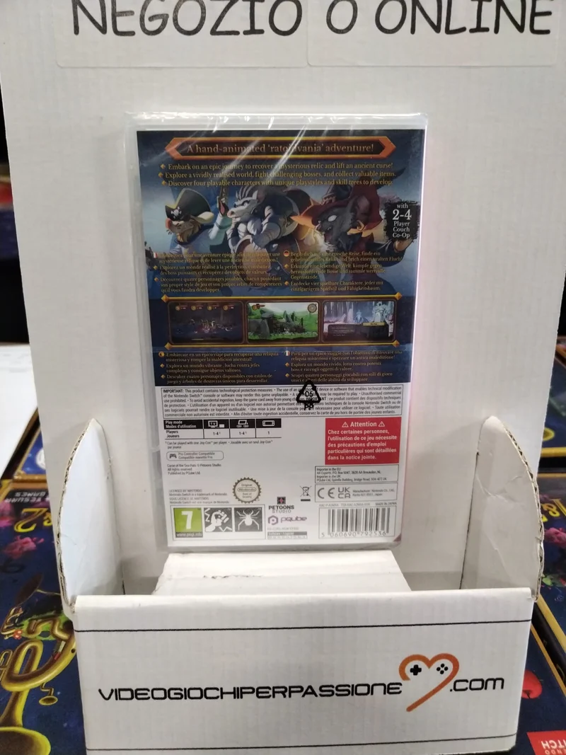 Curse of the Sea Rats Nintendo Switch Edizione Euroepa