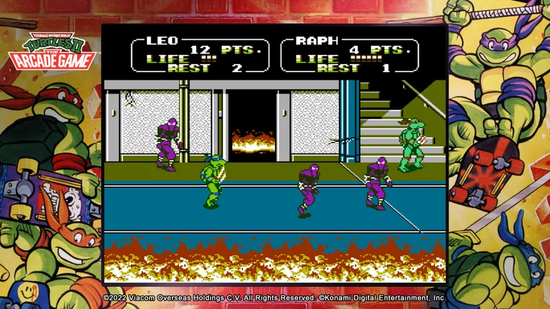 Teenage Mutant Ninja Turtles: The Cowabunga Collection Playstation 5