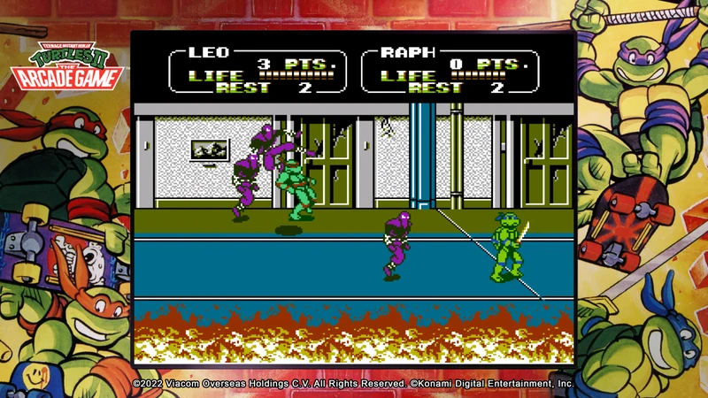 Teenage Mutant Ninja Turtles: The Cowabunga Collection Playstation 5