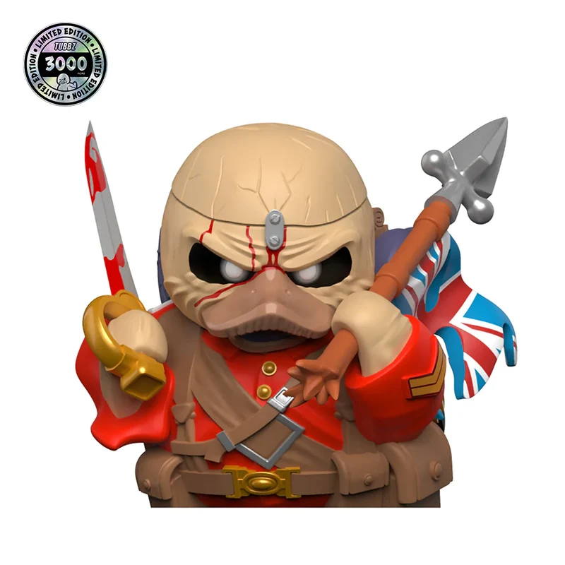 Iron Maiden Eddie The Trooper TUBBZ Cosplaying Duck Collectible