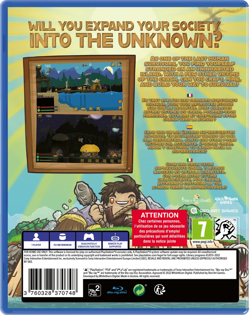 Aground Playstation 4 Edizione Europea