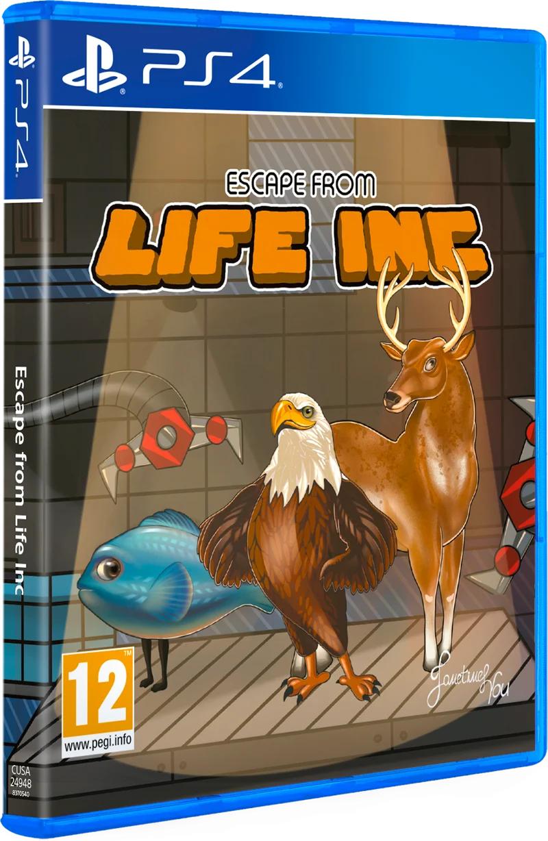 Escape From Life Inc Playstation 4 Edizione Europea