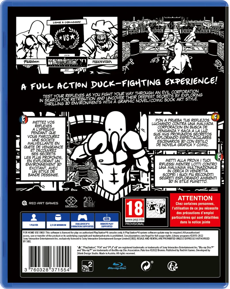 Pato Box Edizione Europea playstation 4