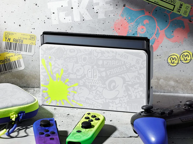 NINTENDO Switch OLED Splatoon 3 Special Edition Edizione Europea