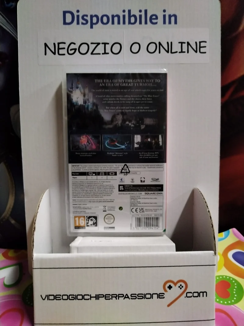 The DioField Chronicle Nintendo Switch Edizione Europea