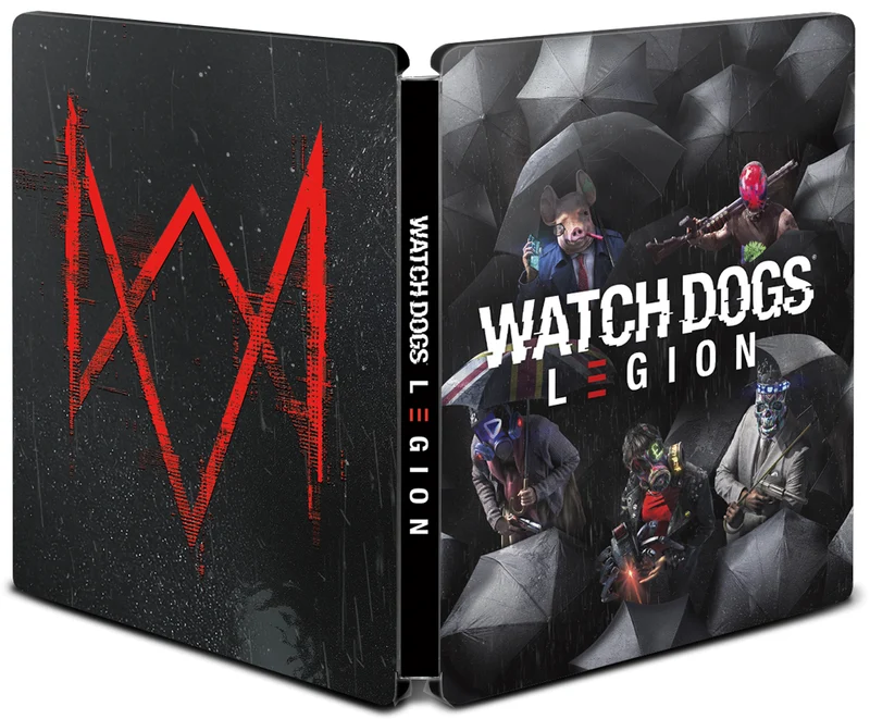 Watch Dogs Legion With Free Steel Book (PS5)