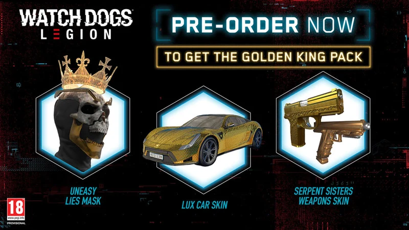 Watch Dogs Legion With Free Steel Book (PS4)