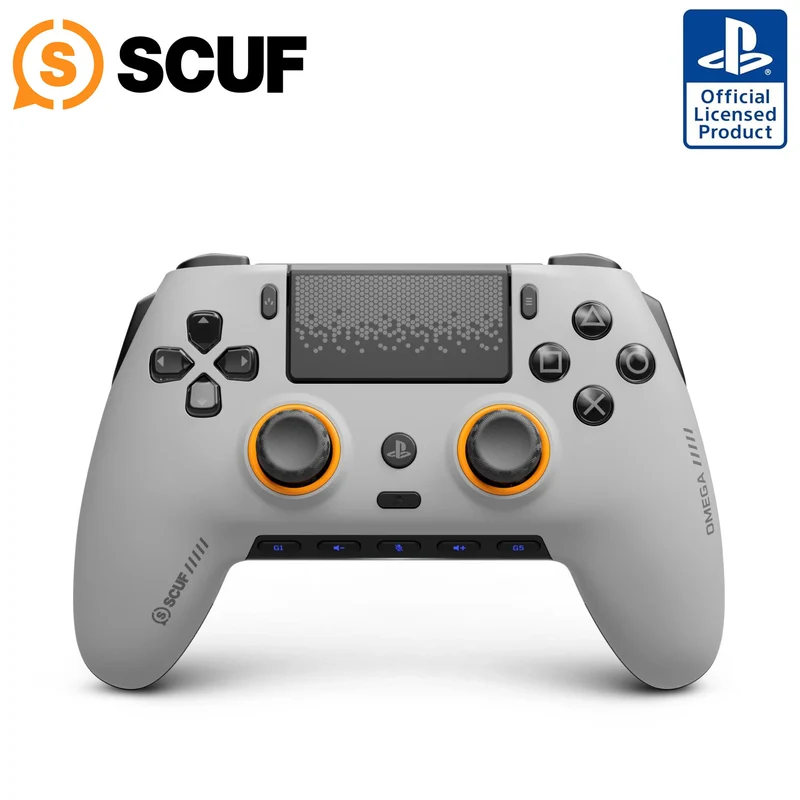 SCUF Omega Light Gray Wireless Performance Controller [PS5 / PC / iOS / Android]