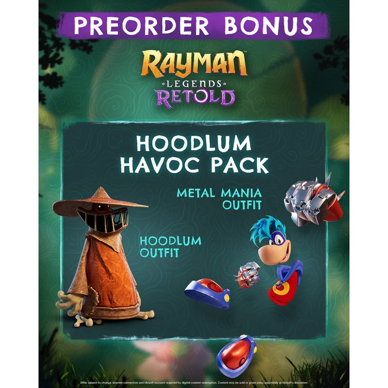 PS5 Rayman Legends Retold