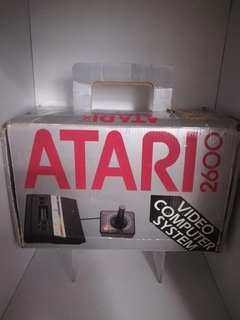 CONSOLE ATARI 2600 (video computer system)(completa+3 giochi)