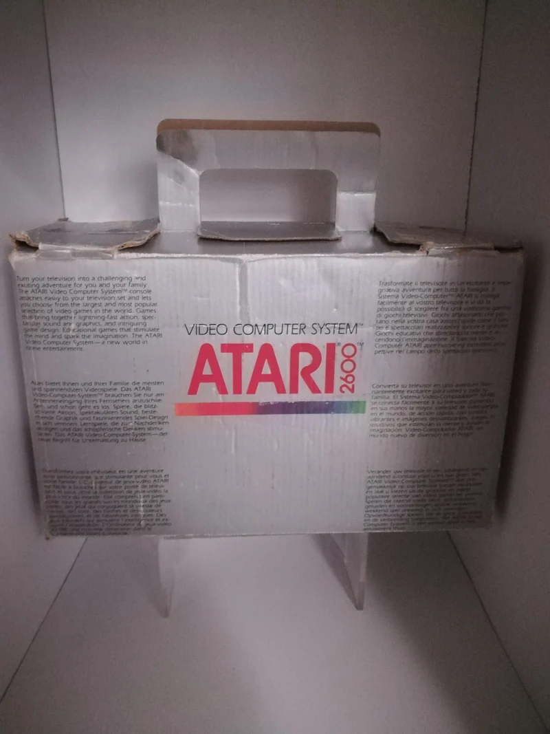 CONSOLE ATARI 2600 (video computer system)(completa+3 giochi)