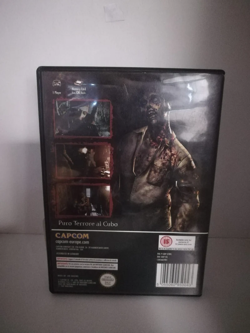 RESIDENT EVIL NINTENDO GAME CUBE (versione italiana)