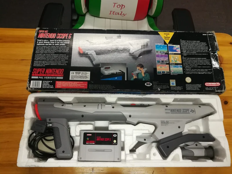 SUPER NES NINTENDO SCOPE 6