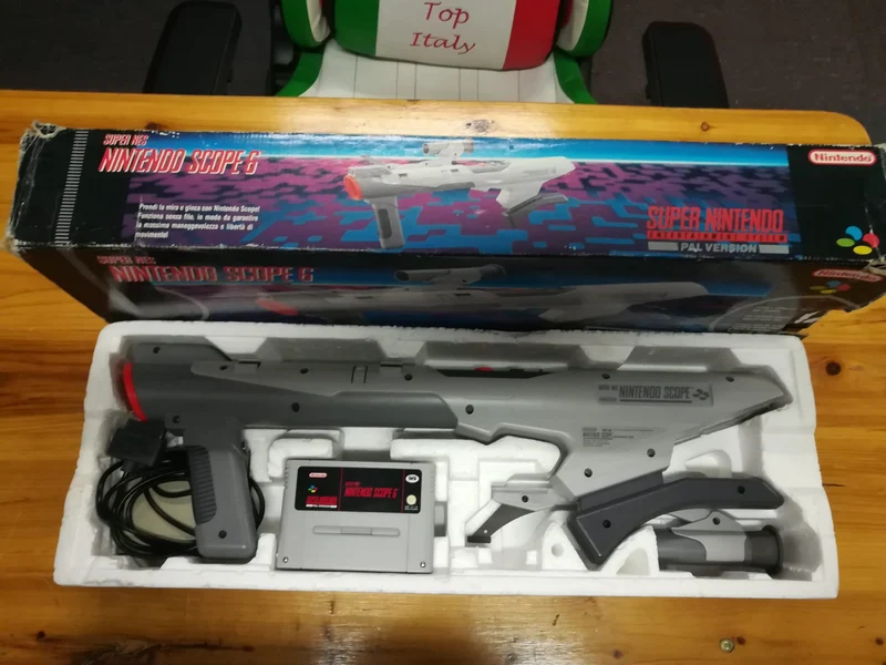 SUPER NES NINTENDO SCOPE 6