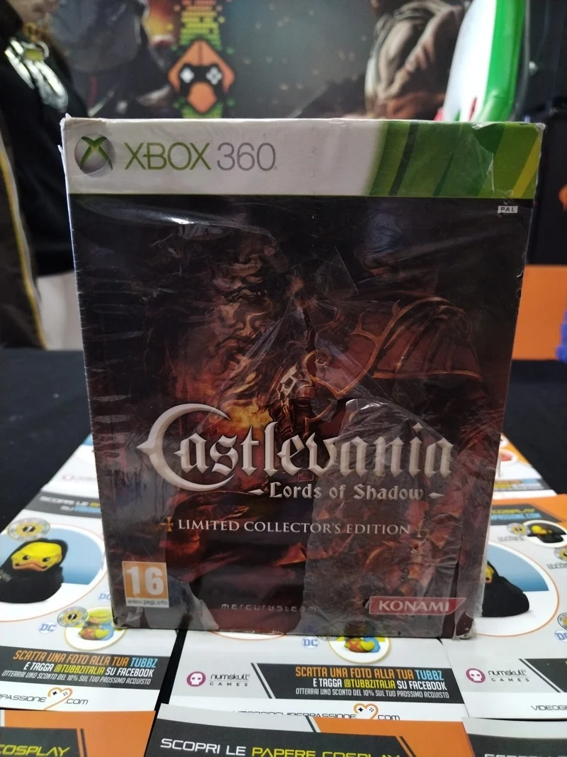CASTLEVANIA LORDS OF SHADOW LIMITED COLLECTOR'S EDITION XBOX 360 (versione italiana)