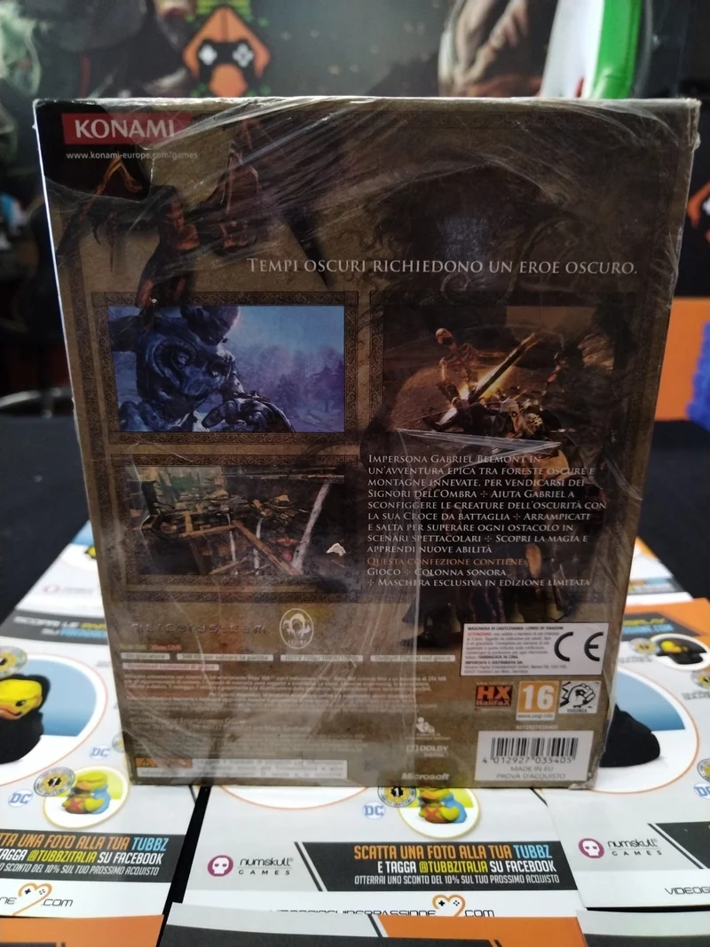 CASTLEVANIA LORDS OF SHADOW LIMITED COLLECTOR'S EDITION XBOX 360 (versione italiana)