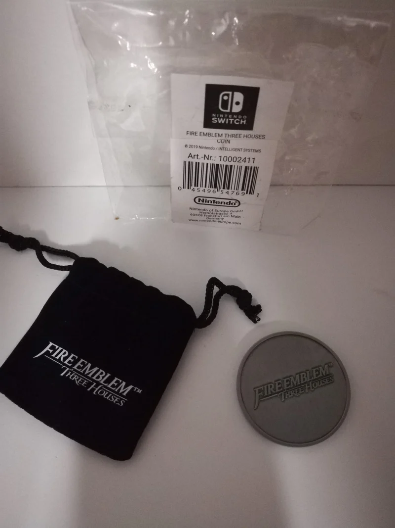 FIRE EMBLEM THREE HOUSES moneta da collezione nuova