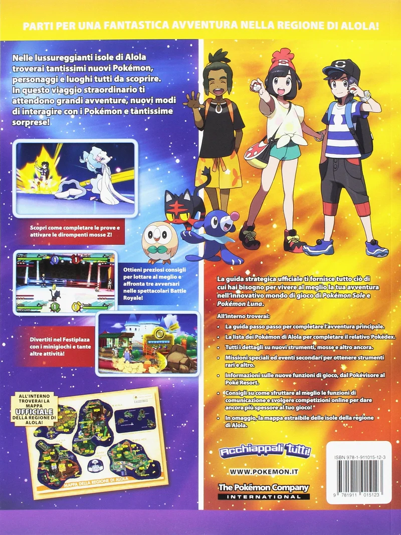 POKEMON SOLE E POKEMON LUNA: GUIDA STRATEGICA UFFICIALE DELLA REGIONE DI ALOLA (in italiano)
