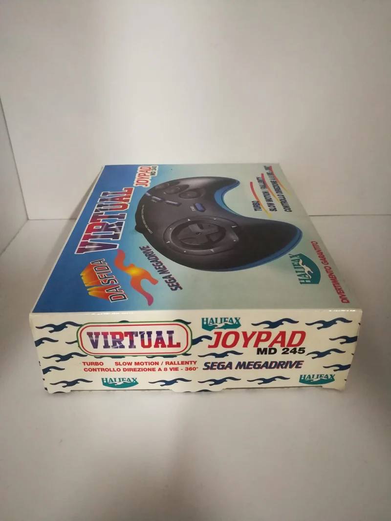 CONTROLLER JOYPAD VIRTUAL SEGA MEGADRIVE HALIFAX NUOVO