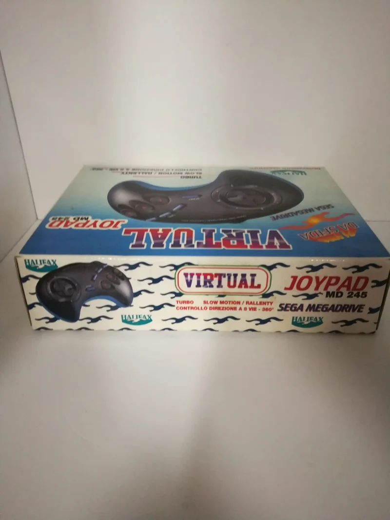 CONTROLLER JOYPAD VIRTUAL SEGA MEGADRIVE HALIFAX NUOVO