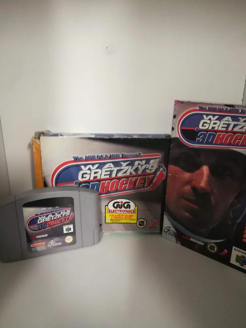 WAYNE GRETZY'S 3D HOCKEY NINTENDO 64