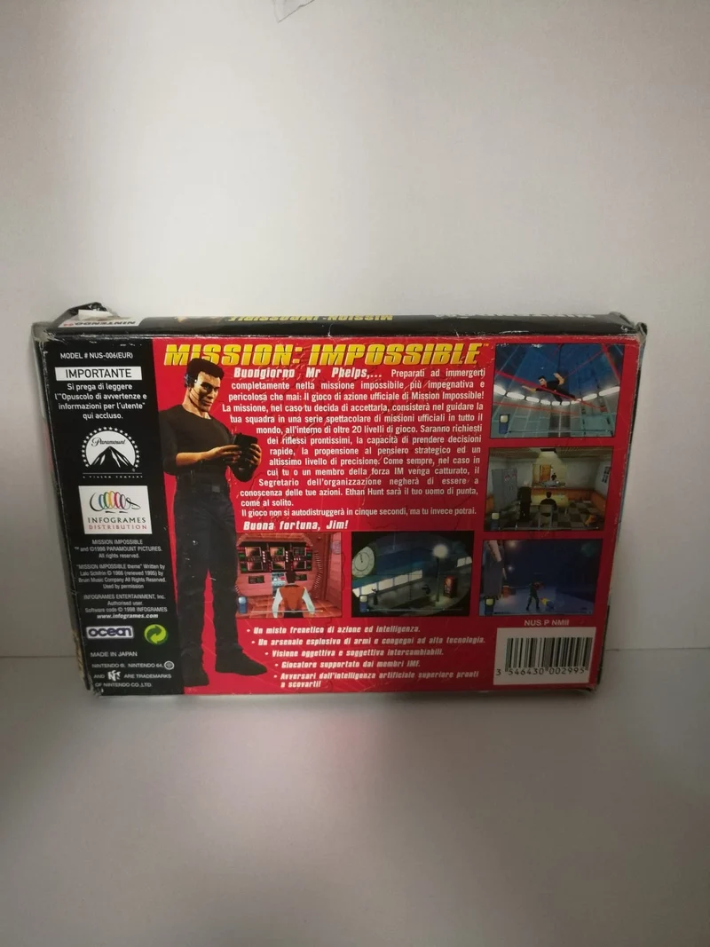 MISSION : IMPOSSIBLE NINTENDO 64