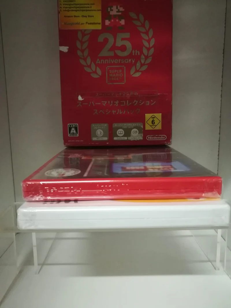 SUPER MARIO BROS 25 th ANNIVERSARY NINTENDO WII (versione japan)(usato garantito)