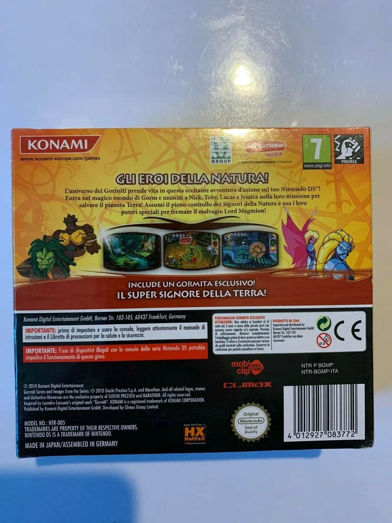 GORMITI GLI EROI DELLA NATURA NINTENDO DS (versione italiana)