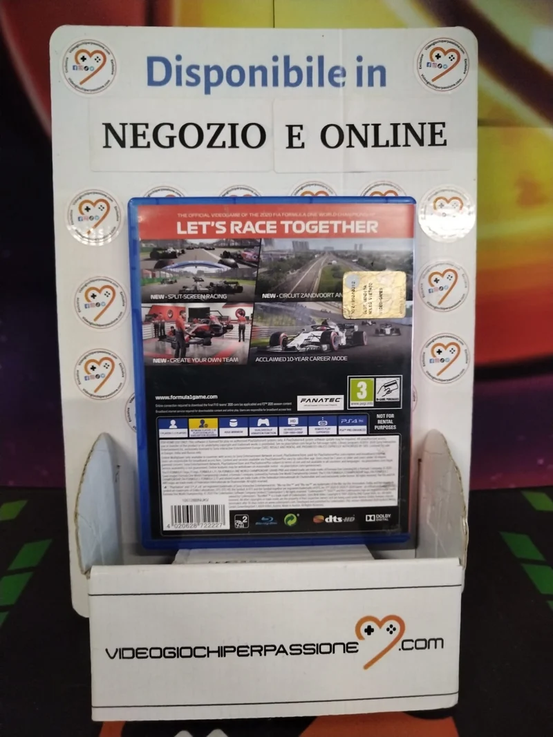 Formula 1 F1 2020 Playstation 4 (usato garantito)