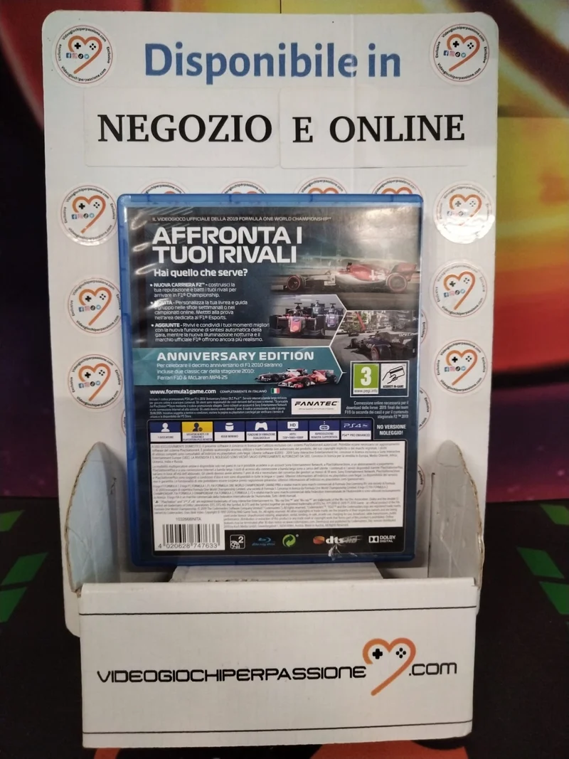 Formula 1 F1 2019 Playstation 4 (usato garantito)