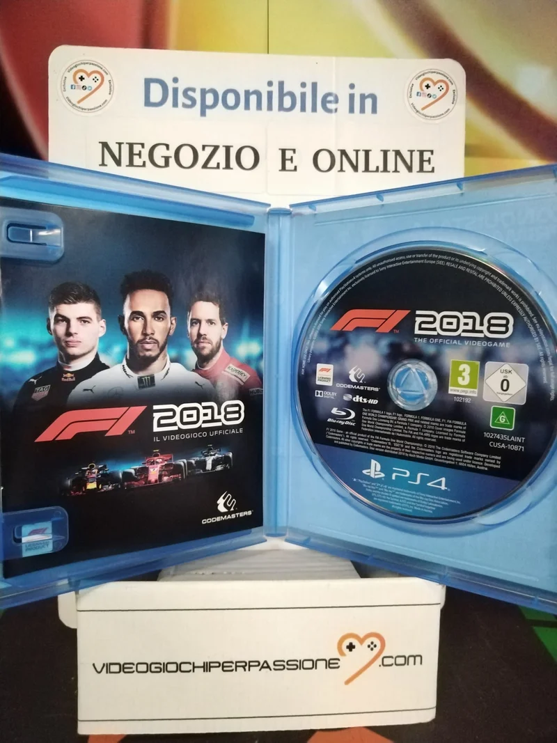 Formula 1 F1 2018 Playstation 4 (usato garantito)