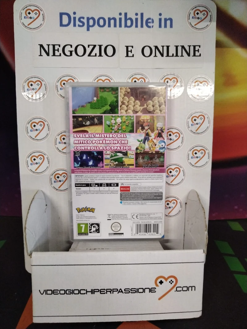 Pokémon Perla Splendente - Nintendo Switch - Ed. Italiana - (usato garantito)