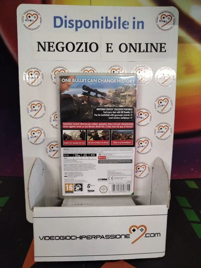 Sniper Elite 4 Italia Nintendo Switch (usato garantito)